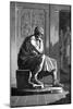 Aristotle (384-322 B), Ancient Greek Philosopher and Scientist-null-Mounted Giclee Print
