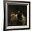 Aristotle (384-322 BC) with a Bust of Homer, 1653-Rembrandt van Rijn-Framed Giclee Print