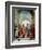 Aristotle and Plato: Detail from the School of Athens in the Stanza Della Segnatura, 1510-11-Raphael-Framed Giclee Print