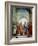 Aristotle and Plato: Detail from the School of Athens in the Stanza Della Segnatura, 1510-11-Raphael-Framed Giclee Print