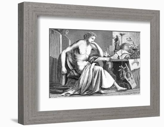 Aristotle As a Young Man-Science Photo Library-Framed Photographic Print