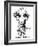 Aristotle, Caricature-Gary Gastrolab-Framed Photographic Print