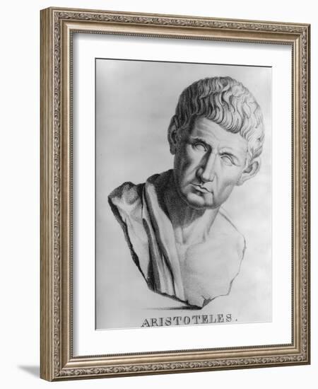 Aristotle, Greek Philosopher-null-Framed Photographic Print