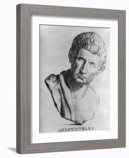 Aristotle, Greek Philosopher-null-Framed Photographic Print