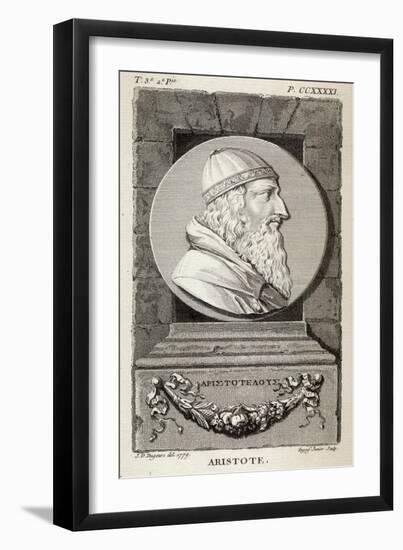Aristotle Greek Philosopher-null-Framed Art Print