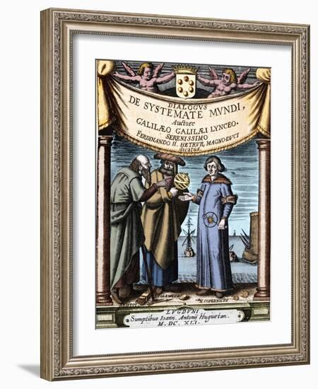 Aristotle, Ptolemy and Nicolaus Copernicus-null-Framed Giclee Print