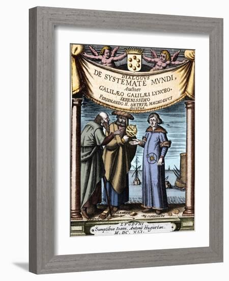 Aristotle, Ptolemy and Nicolaus Copernicus-null-Framed Giclee Print