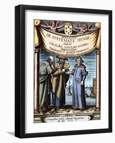Aristotle, Ptolemy and Nicolaus Copernicus-null-Framed Giclee Print