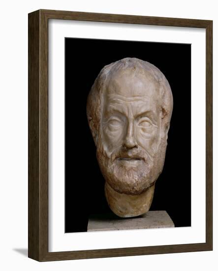 Aristotle Roman Copy of a Greek Original-Lysippos-Framed Giclee Print