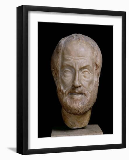 Aristotle Roman Copy of a Greek Original-Lysippos-Framed Giclee Print