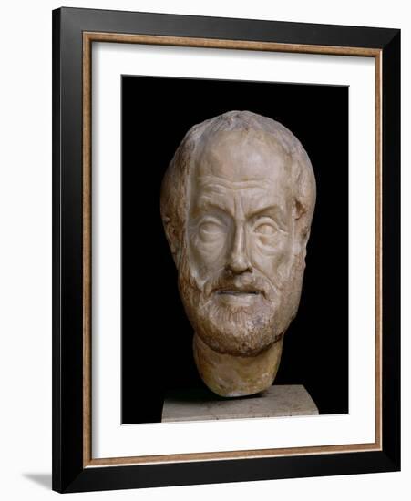Aristotle Roman Copy of a Greek Original-Lysippos-Framed Giclee Print