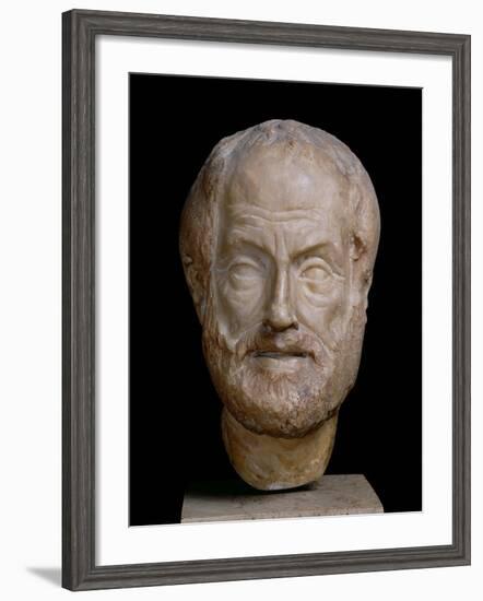 Aristotle Roman Copy of a Greek Original-Lysippos-Framed Giclee Print