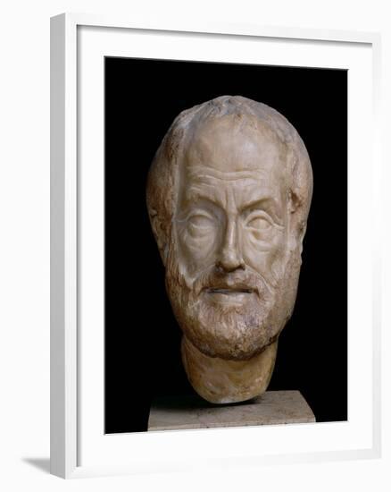 Aristotle Roman Copy of a Greek Original-Lysippos-Framed Giclee Print