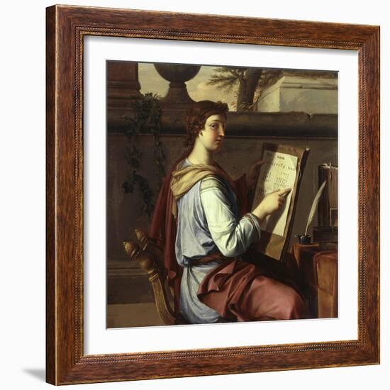 Arithmetic, 1650-Laurent de La Hyre-Framed Giclee Print