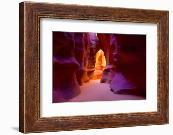 Arizona Antelope Canyon on Navajo Land Near Page USA-holbox-Framed Photographic Print