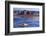 Arizona, Boats on Lake Powell at Wahweap, Far Shoreline Is in Utah-David Wall-Framed Photographic Print