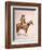 Arizona Cow-Boy on Horseback, Pastel Drawing by Frederic Remington, Ca, 1900-null-Framed Art Print