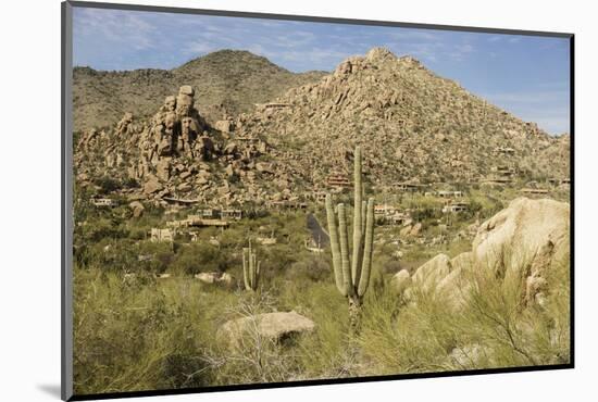 Arizona, Desert Valley Landscape near Phoenix,Scottsdale,Usa-BCFC-Mounted Photographic Print