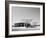 Arizona Deserted Gas Station Architecture Landscape, Two Guns Ghost Town in Black and White 3-Kevin Lange-Framed Photographic Print