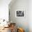 Arizona Family Seated at their Dining Room Table, Enjoying their Dinner-Nina Leen-Framed Photographic Print displayed on a wall