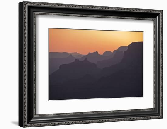 Arizona, Grand Canyon, Colorado River, Float Trip, Desert View, Sunset-John Ford-Framed Photographic Print