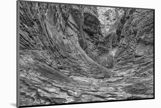 Arizona, Grand Canyon, Colorado River, North Canyon Abstract-John Ford-Mounted Photographic Print