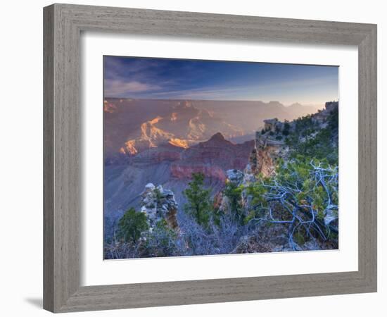 Arizona, Grand Canyon, from Mather Point, USA-Alan Copson-Framed Photographic Print