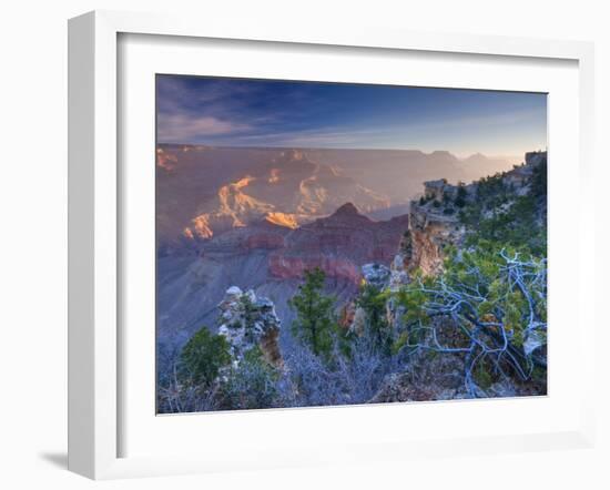 Arizona, Grand Canyon, from Mather Point, USA-Alan Copson-Framed Photographic Print