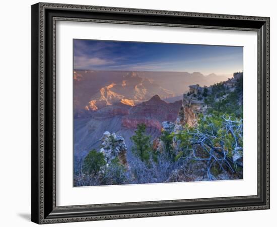 Arizona, Grand Canyon, from Mather Point, USA-Alan Copson-Framed Photographic Print