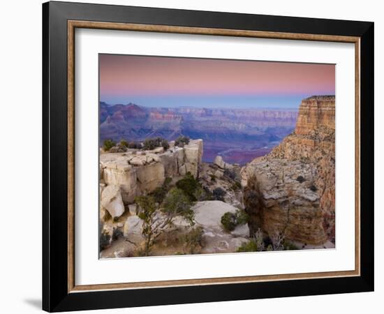 Arizona, Grand Canyon, from Moran Point, USA-Alan Copson-Framed Photographic Print