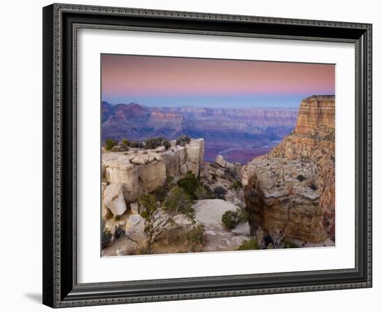 Arizona, Grand Canyon, from Moran Point, USA-Alan Copson-Framed Photographic Print