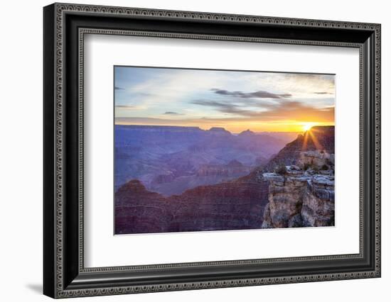 Arizona, Grand Canyon National Park, South Rim, Mather Point, Sunrise-Jamie & Judy Wild-Framed Photographic Print