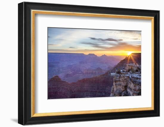 Arizona, Grand Canyon National Park, South Rim, Mather Point, Sunrise-Jamie & Judy Wild-Framed Photographic Print