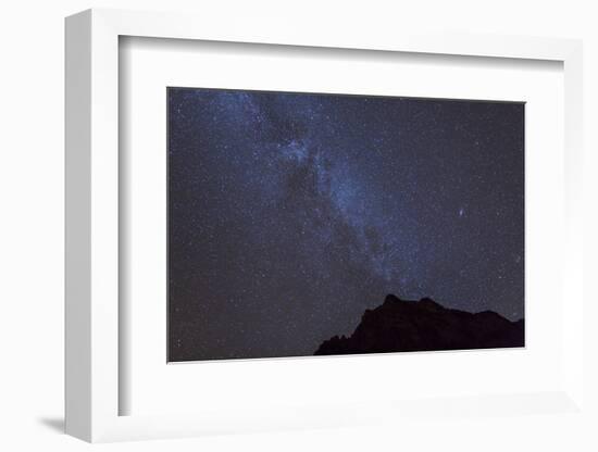 Arizona, Grand Canyon NP. The Milky Way over the Rim of Grand Canyon-Don Grall-Framed Photographic Print