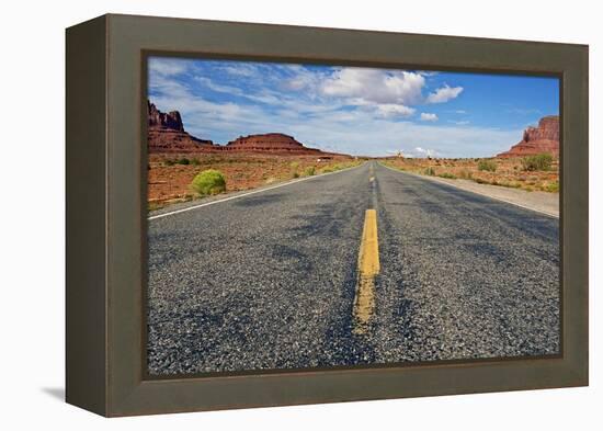 Arizona Highway-duallogic-Framed Premier Image Canvas