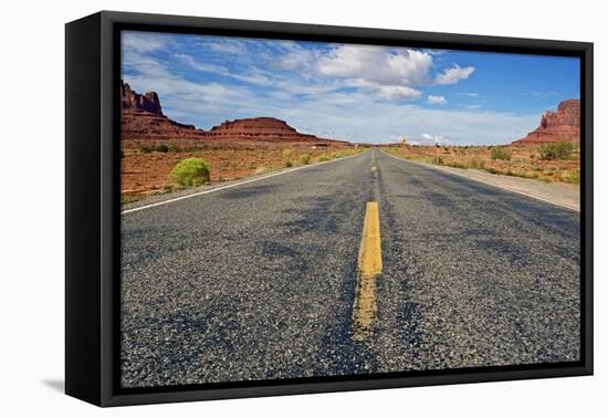 Arizona Highway-duallogic-Framed Premier Image Canvas