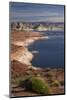 Arizona, Lake Powell at Wahweap, Far Shoreline Is in Utah-David Wall-Mounted Photographic Print