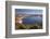 Arizona, Lake Powell at Wahweap, Far Shoreline Is in Utah-David Wall-Framed Photographic Print