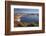 Arizona, Lake Powell at Wahweap, Far Shoreline Is in Utah-David Wall-Framed Photographic Print