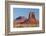 Arizona, Monument Valley, East Mitten Butte and Saddleback Mesa-Jamie & Judy Wild-Framed Photographic Print