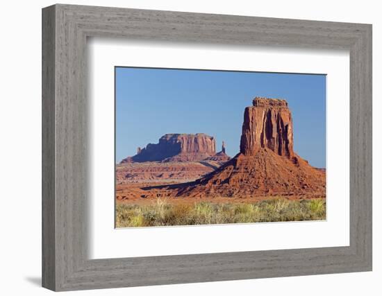 Arizona, Monument Valley, East Mitten Butte and Saddleback Mesa-Jamie & Judy Wild-Framed Photographic Print