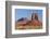 Arizona, Monument Valley, East Mitten Butte and Saddleback Mesa-Jamie & Judy Wild-Framed Photographic Print