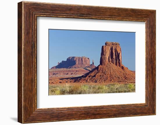 Arizona, Monument Valley, East Mitten Butte and Saddleback Mesa-Jamie & Judy Wild-Framed Photographic Print