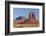 Arizona, Monument Valley, East Mitten Butte and Saddleback Mesa-Jamie & Judy Wild-Framed Photographic Print