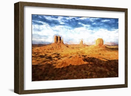 Arizona Monument Valley-Philippe Hugonnard-Framed Giclee Print