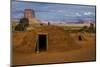 Arizona, Navajo Reservation, Monument Valley, Native American Hogan'S-Jerry Ginsberg-Mounted Photographic Print