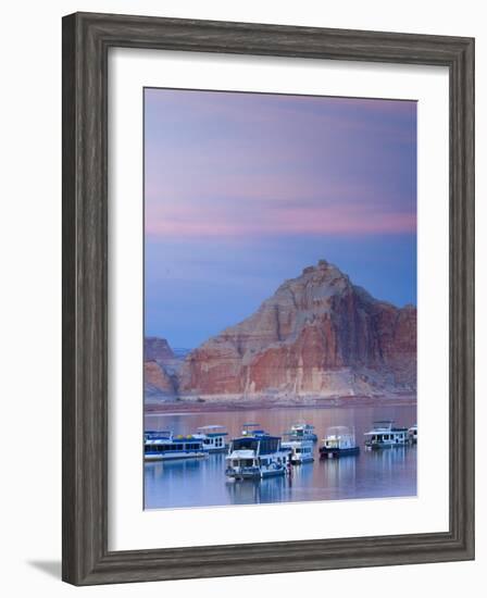 Arizona, Nr Page, Wahweap, Lake Powell, USA-Alan Copson-Framed Photographic Print