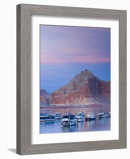 Arizona, Nr Page, Wahweap, Lake Powell, USA-Alan Copson-Framed Photographic Print