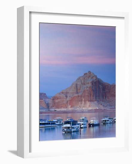 Arizona, Nr Page, Wahweap, Lake Powell, USA-Alan Copson-Framed Photographic Print