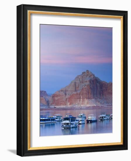 Arizona, Nr Page, Wahweap, Lake Powell, USA-Alan Copson-Framed Photographic Print